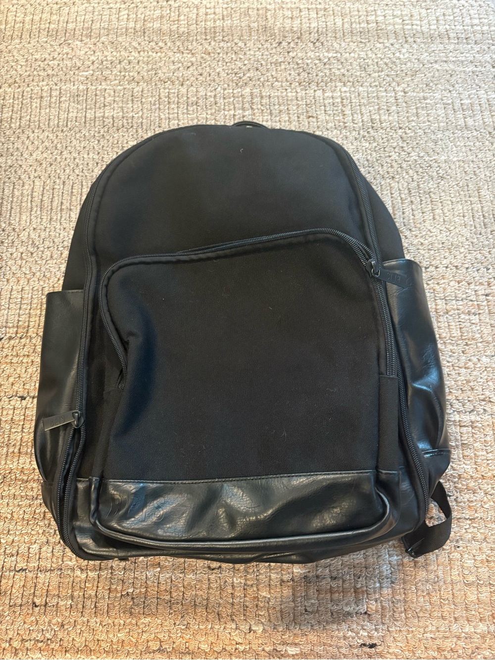 Beis Black Travel Backpack